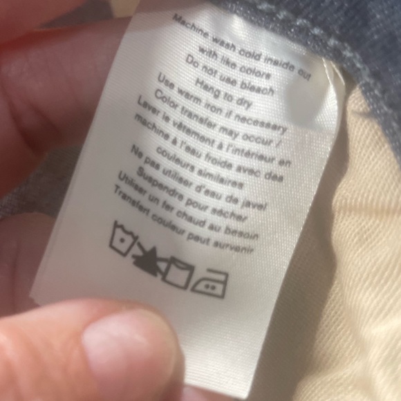 NWOT Rag & Bone Grey Denim Mini Skirt Size 28 - Picture 4 of 11